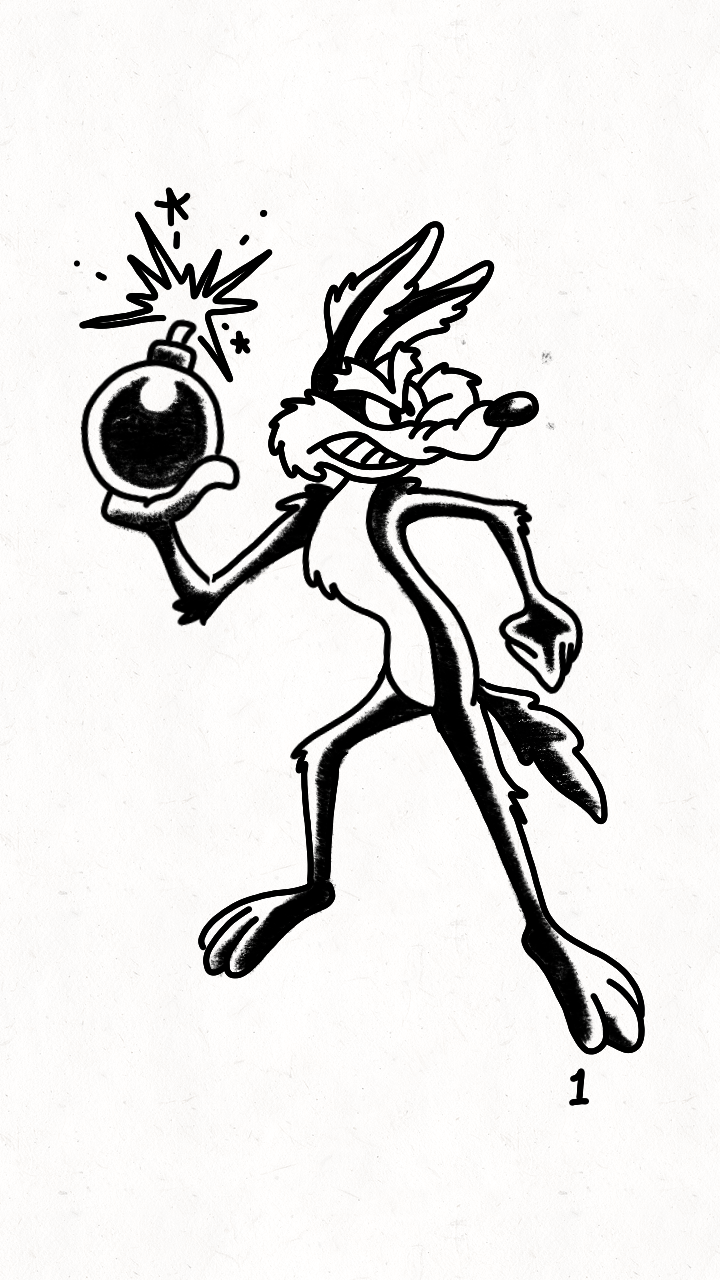 Wile E. Coyote #6 Dépôt