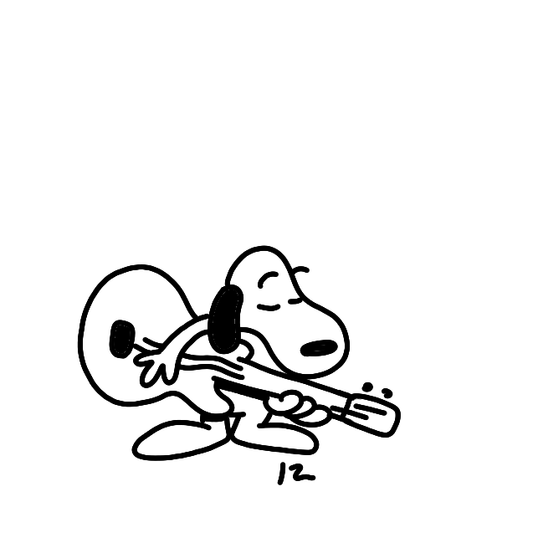 Snoopy Music Nº12