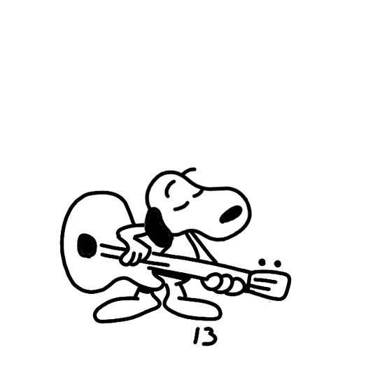 Snoopy Music Nº13