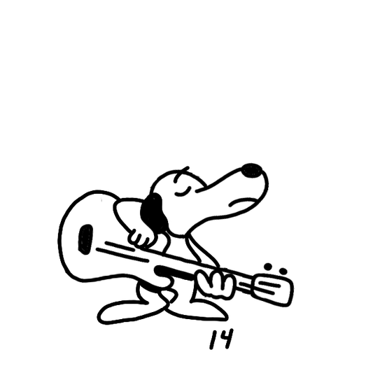 Snoopy Music Nº14