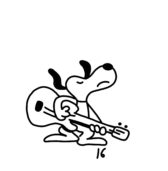 Snoopy Music Nº16