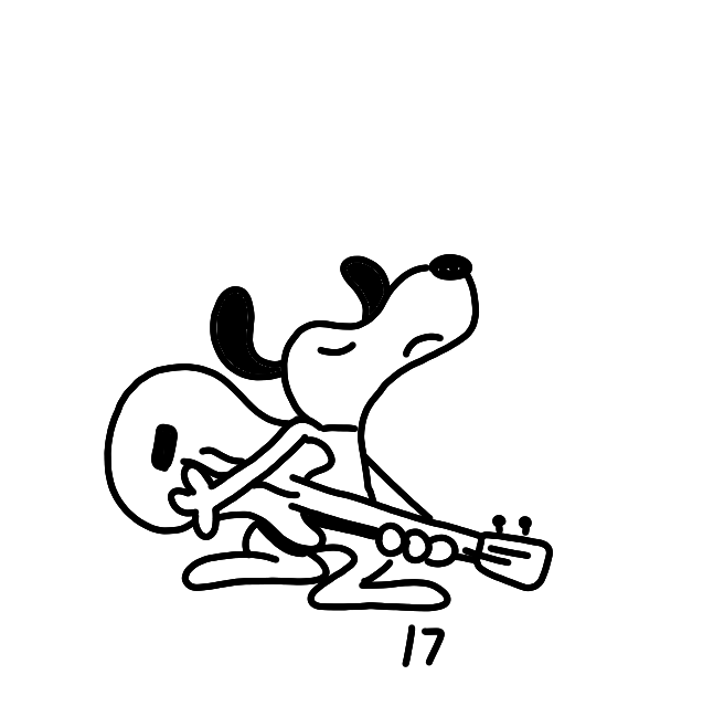 Snoopy Music Nº17