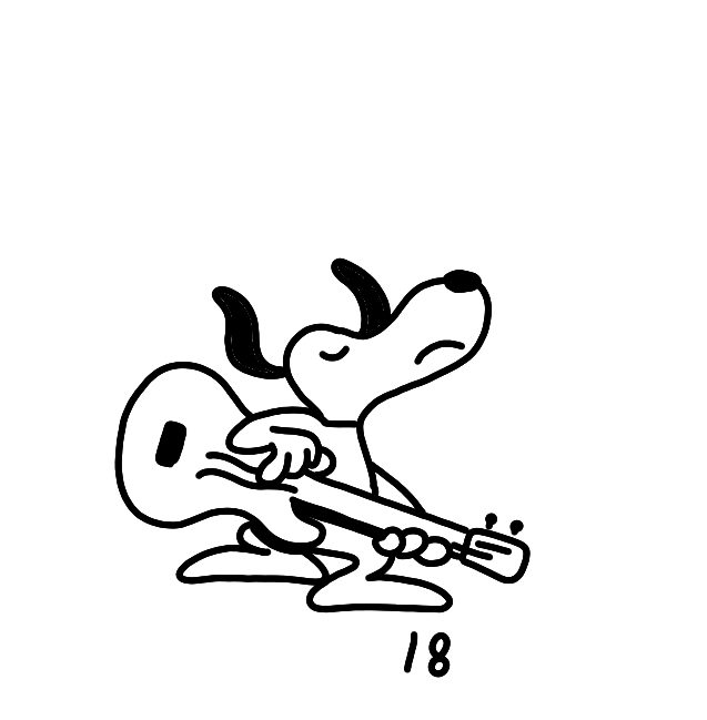 Snoopy Music Nº18