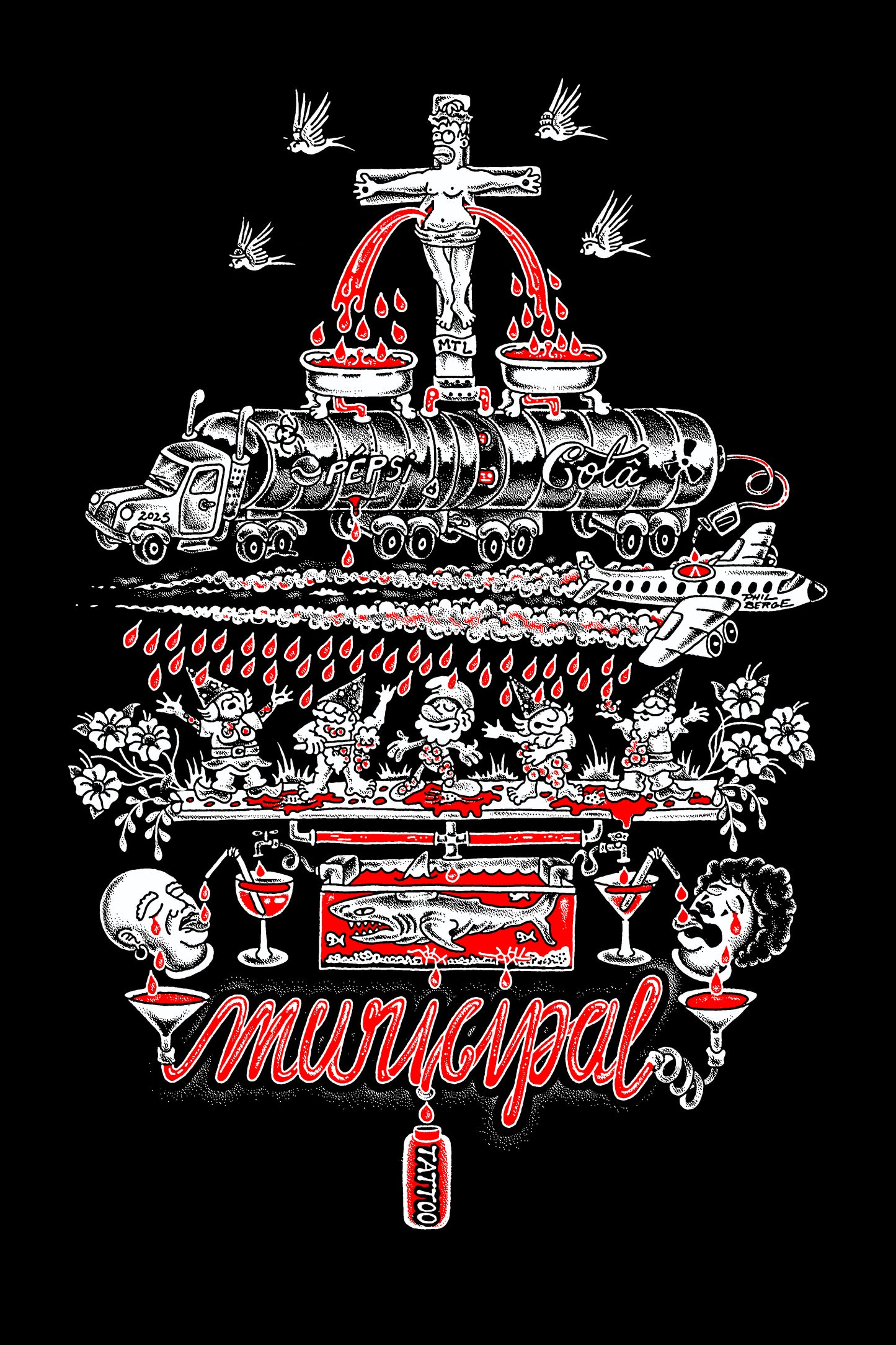 Municipal Ink Bottle Shirt