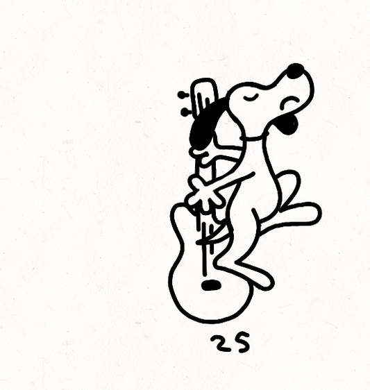 Snoopy Music Nº25