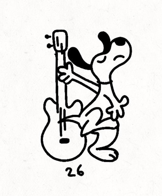 Snoopy Music Nº26