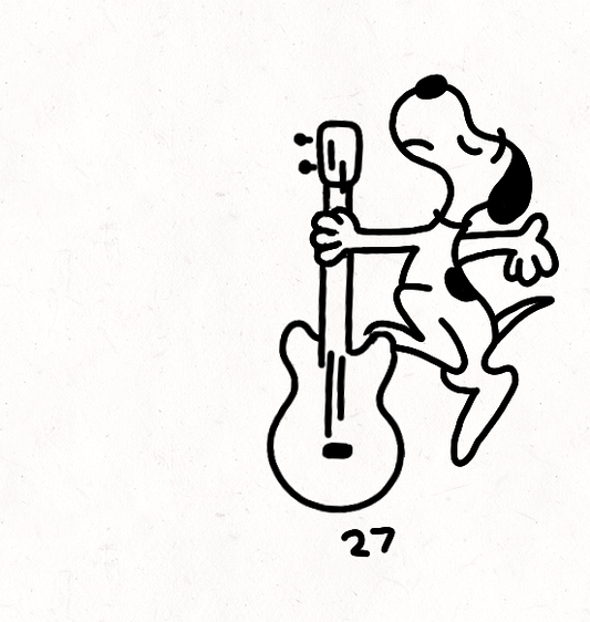 Snoopy Music Nº27