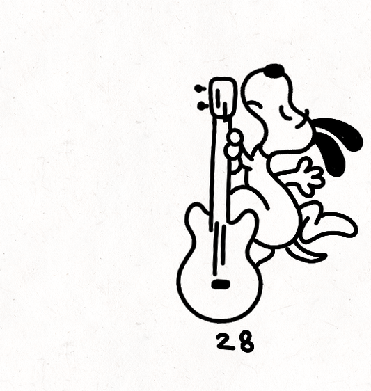 Snoopy Music Nº28