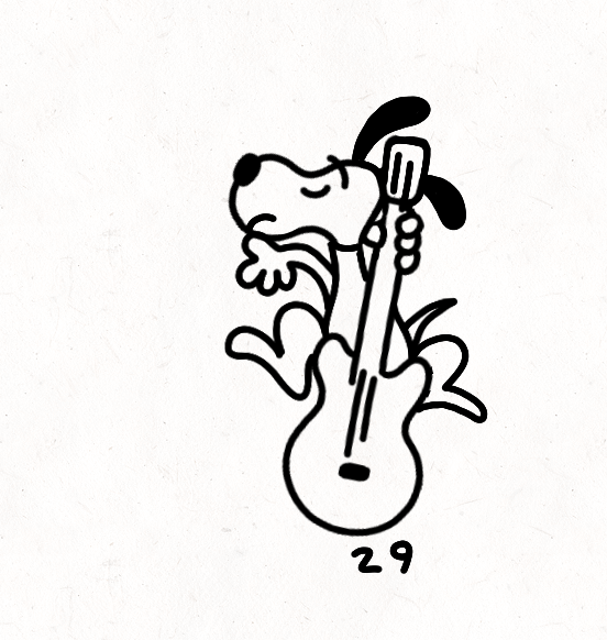 Snoopy Music Nº29