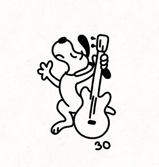 Snoopy Music Nº30